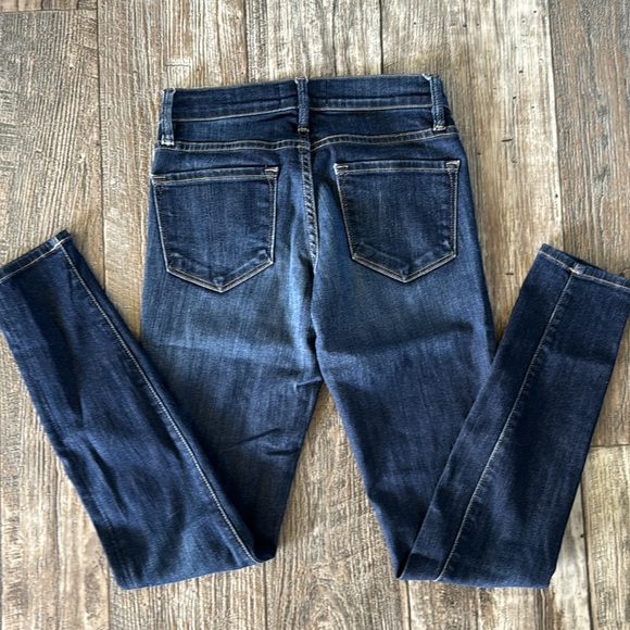 FRAME DENIM LONDON-LOS ANGELES LE SKINNY DE JEANNE, SIZE 24 - Picture 2 of 13